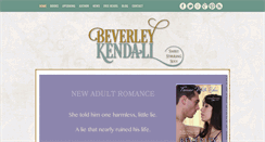 Desktop Screenshot of beverleykendall.com